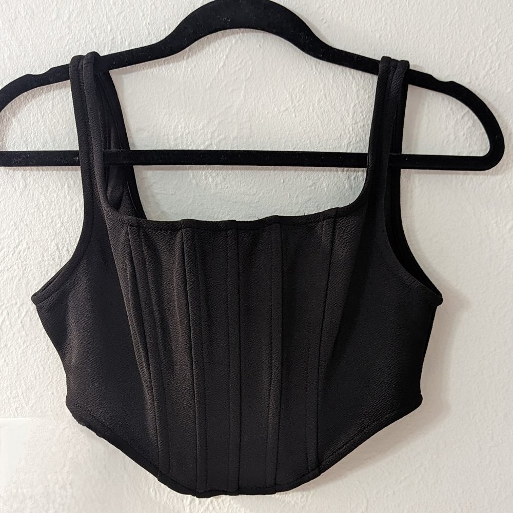 Corset style top